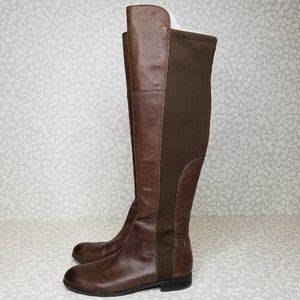 Franco Sarto Leather Over the Knee Boots